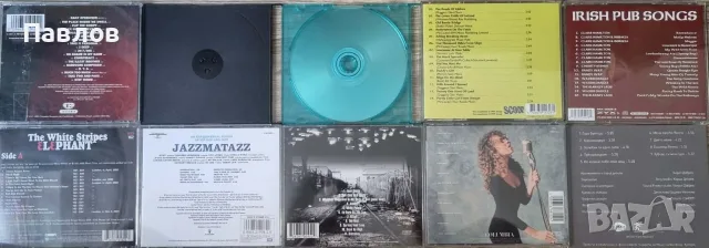 Лот от 10 оригинални компактдиска (Gang Starr, Guru, White Stripes и др.), снимка 2 - CD дискове - 55416707