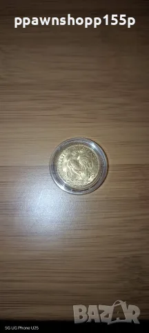 Франция 20 Francs Marianne Coq 1907 – златна монета, снимка 2 - Нумизматика и бонистика - 55682037