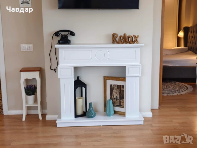 Декоративна камина, облицовка за електрическа камина MDF