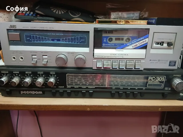 стерео касетен дек JVC