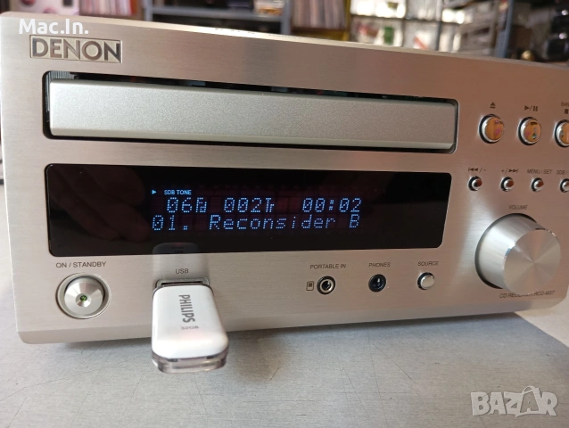 DENON CD Receiver RCD-M37, снимка 4 - Ресийвъри, усилватели, смесителни пултове - 54713505