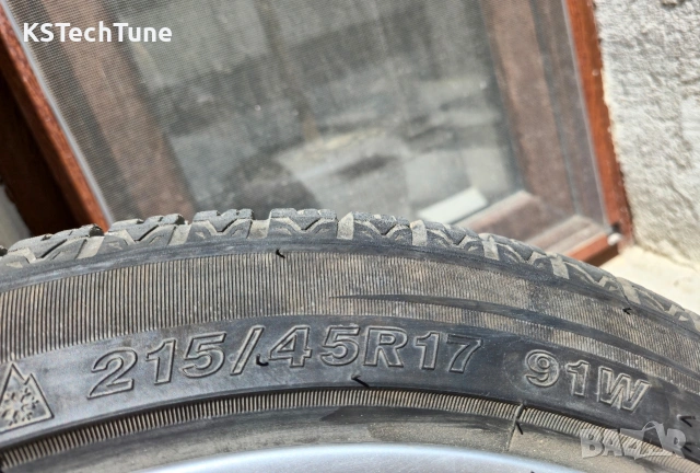 Джанти с Гуми Borbet 17* 5x100 7.5J ET35 215/45 Всесезонни, снимка 13 - Гуми и джанти - 54712342