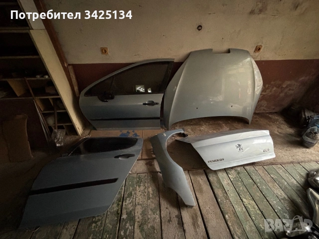 Peugeot 407 капак врата