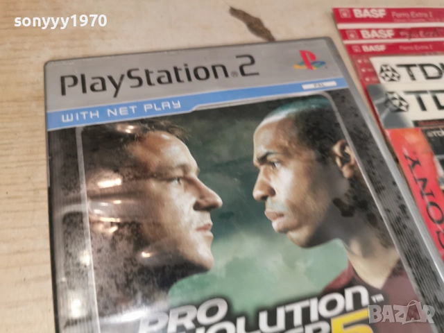SONY PS2 GAME PRO EVOLUTION-SOCCER 5 1306262008H1E3R, снимка 9 - Игри за PlayStation - 54895830