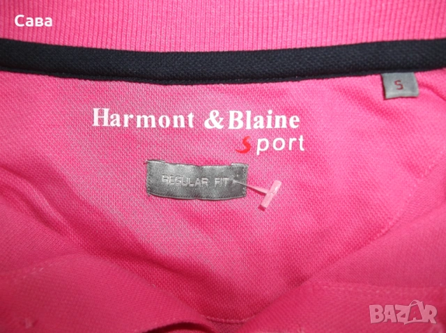 Тениска HARMONT&BLAINE  мъжка,С-М, снимка 4 - Тениски - 54730813