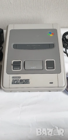 Конзола Super Nintendo SNSP-001A, снимка 3 - Игри за Nintendo - 54092440