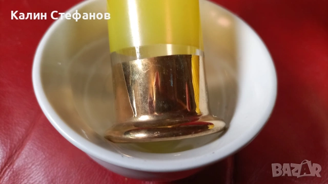 Ракиени чашки за ловци под формата на гилза от едно време, снимка 4 - Антикварни и старинни предмети - 54070983