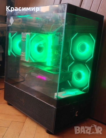Геймърски компютър Ryzen 5600, GeForce RTX 3060ti,32gb ddr4,960gb ssd