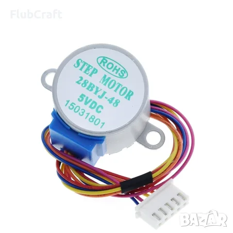 Малък Стъпков Мотор 28BYJ-48-5V