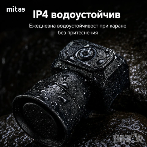Електронен звънец / Клаксон за велосипед, 120dB, IPX4, CR2032, 5 сигнала, снимка 3 - Аксесоари за велосипеди - 45748661