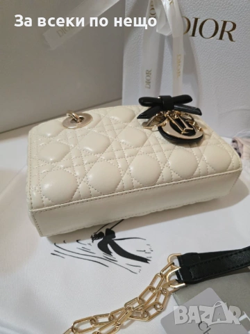 Dior D-Joy Дамска Бяла Чанта Код Brand Luxury Fashion4, снимка 3 - Чанти - 54953078