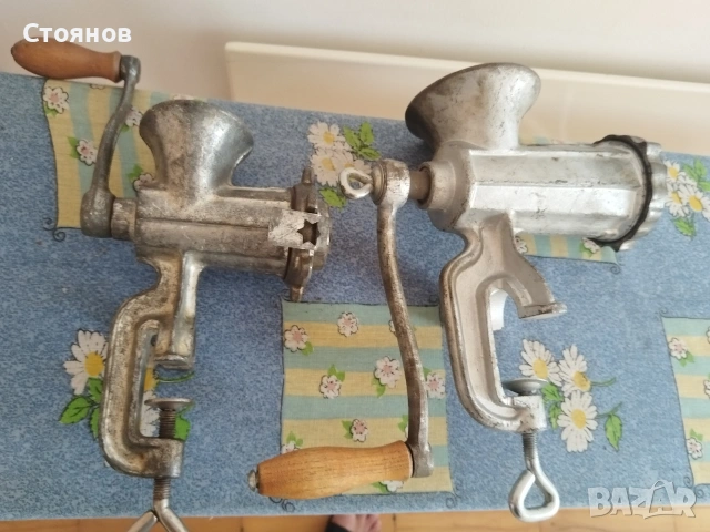 Ръчни мелачи за месо от СССР, България.Китай., снимка 16 - Други - 54534876