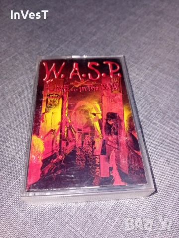 Аудио касета W.A.S.P. – Live... In The Raw
