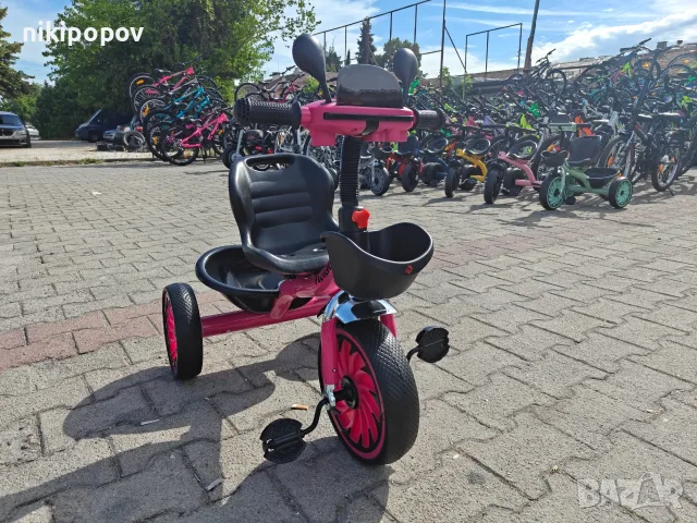 BYOX Триколка TWIDDLE розов, снимка 5 - Детски велосипеди, триколки и коли - 55440784