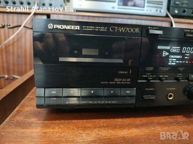 Pioneer CT-W 700 R Стерео Дек, снимка 4 - Декове - 54409453
