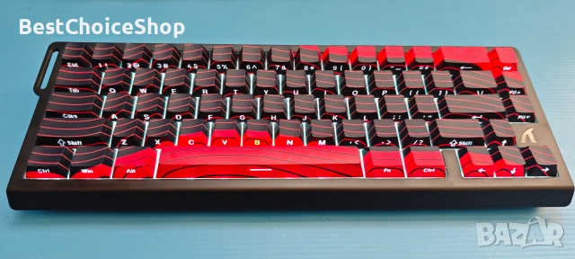 MAMBASNAKE Безжична геймърска клавиатура Attack Shark X68PRO HE с бърз тригер, снимка 5 - Клавиатури и мишки - 55039239