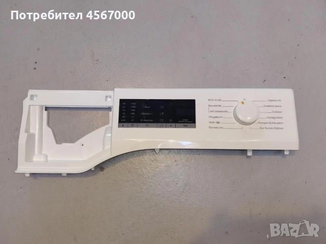 Лицев панел с дисплей / платка за Miele WCA030 WCS Active