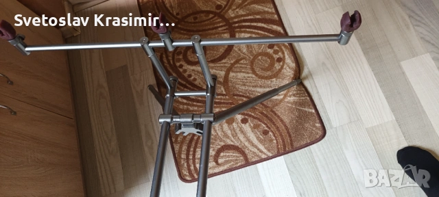 Стойка за  три въдици, снимка 4 - Такъми - 53995818