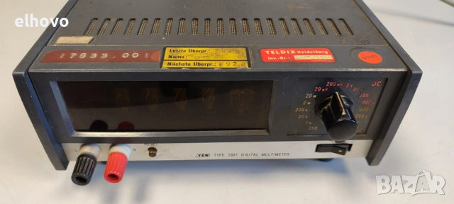 Дигитален мултиметър YEW 2807, снимка 5 - Други инструменти - 54340089