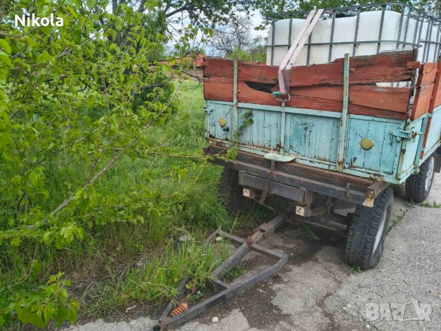 Продава се здраво ремарке – 2 тона товароносимост 🚛, снимка 2 - Ремаркета - 54628940