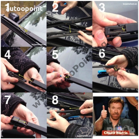 Чистачки BMW E39 банан, снимка 3 - Аксесоари и консумативи - 53983598