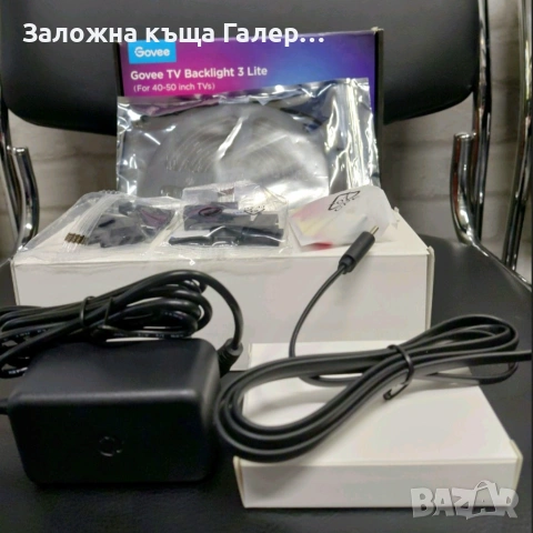 Смарт LED подсветка за телевизор Govee 3 Lite (40–50"), снимка 3 - Стойки, 3D очила, аксесоари - 54572280