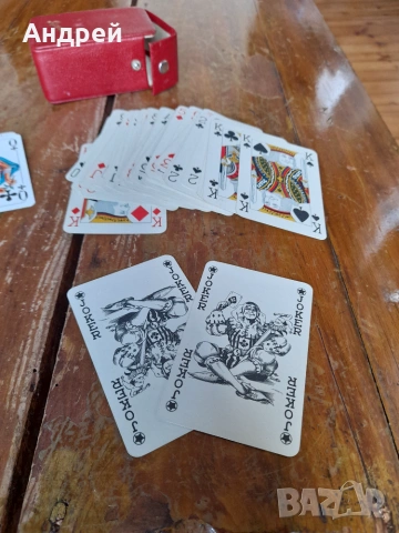 Стари карти за игра #23, снимка 3 - Карти за игра - 55036998