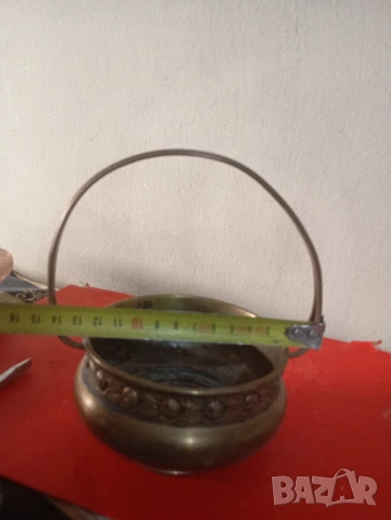 стара месингова купичка,бонбониера, снимка 2 - Други ценни предмети - 53968794