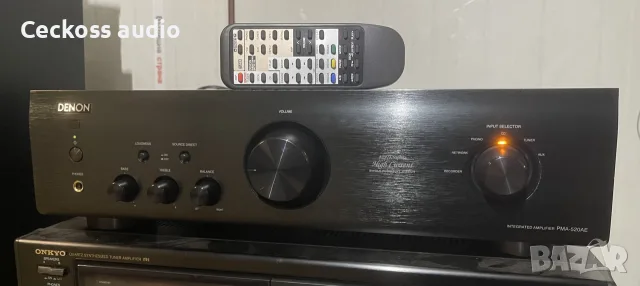 🎶 DENON PMA-520AE – ВИСОК КЛАС СТЕРЕО УСИЛВАТЕЛ | ПЕРФЕКТНО СЪСТОЯНИЕ | ДИСТАНЦИОННО