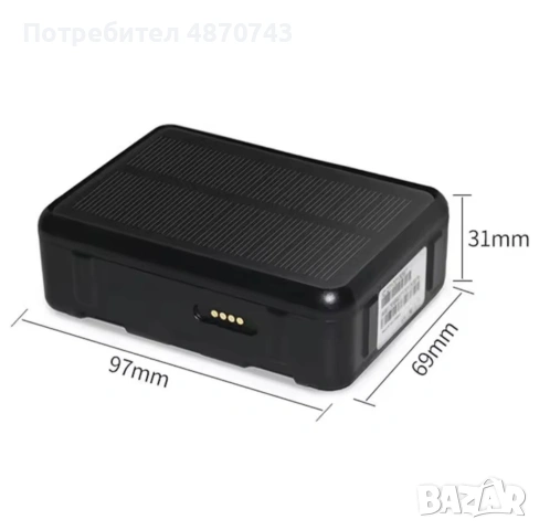 НОВ! Водоустойчив соларен 4G GPS Tracker, снимка 3 - Друга електроника - 55091461