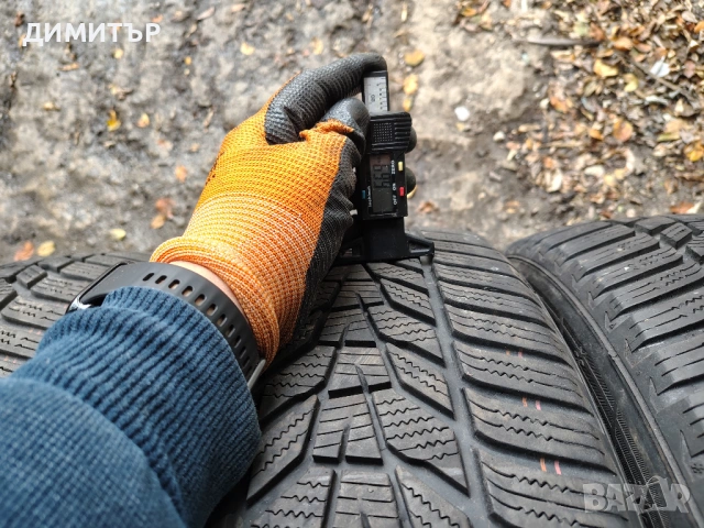 4бр.зимни гуми HANKOOK 225 55 18 DOT20 цена за брой, снимка 4 - Гуми и джанти - 54057397