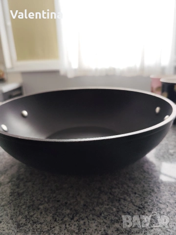 Уок тиган Brabantia дълбок тиган, снимка 6 - Съдове за готвене - 54028575