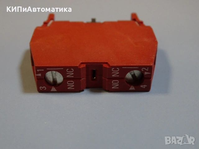 контактен блок Siemens 3SB14 00-0A contact block 10A, снимка 3 - Резервни части за машини - 54525551