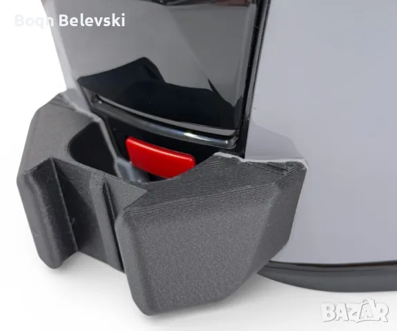 3D Принтирана Стойка за Каска за Екшън Камера (GoPro) / Chin Mount – PCTG & 3M
