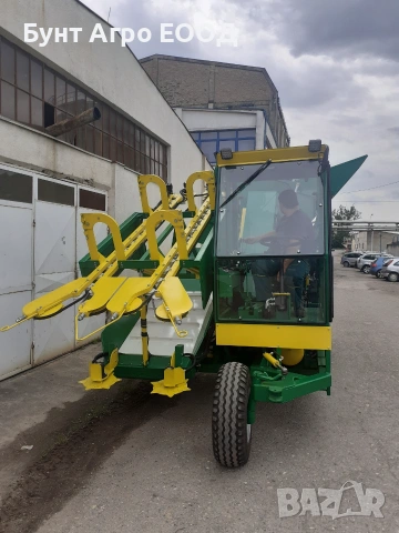 Двуредов самоходен комбайн за сладка царевица Elektronik SP-14 , снимка 3 - Селскостопанска техника - 55088379