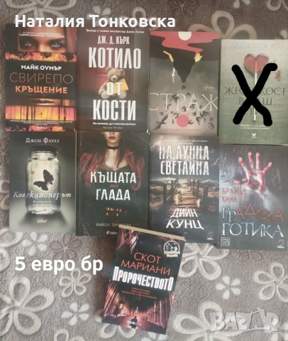Предлагам книги-за всекиго по нещо ., снимка 8 - Художествена литература - 54406263