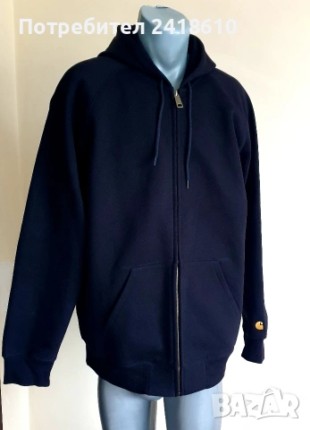 Carhartt Hooded Chase Jacket Mens Size XL  НОВО! ОРИГИНАЛ! Мъжки - Суитшърт!, снимка 11 - Суичъри - 54621643