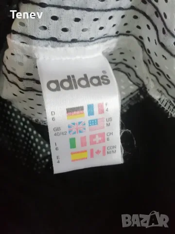 Vintage Adidas The Brand With The Three Stripes оригинална мъжка тениска фланелка ретро от 90те , снимка 9 - Тениски - 49579066