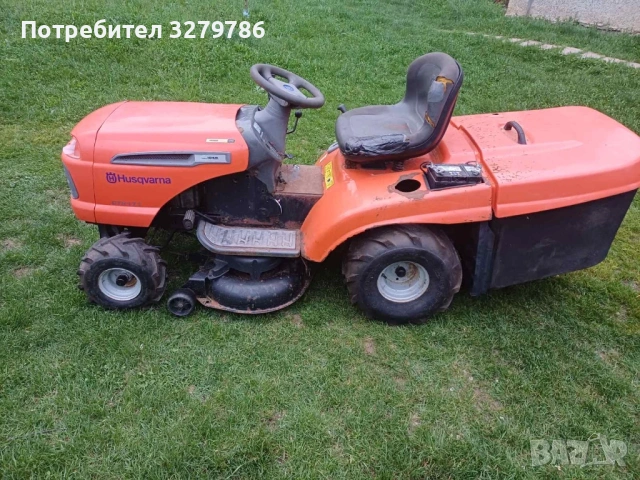 Тракторна косачка Husqvarna 17 к.с, снимка 8 - Градинска техника - 54585700