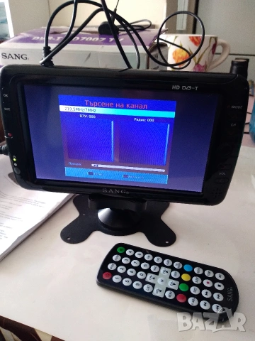 Телевизорче 7" SANG HD7007 TV, снимка 2 - Телевизори - 54986429