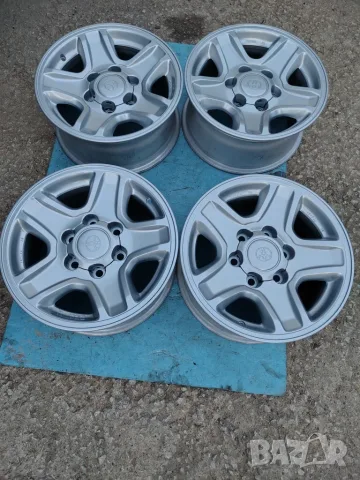 Оригинални Алуминиеви джанти за Toyota Land Cruiser - 6 x 139,7mm ,централен отвор 106,1 mm , ET 20 , снимка 5 - Гуми и джанти - 55381303