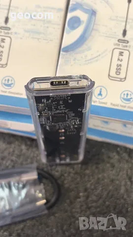 M2 SSD nVme caddy to USB Type-C (Ново,Комплект), снимка 3 - Кабели и адаптери - 55473515