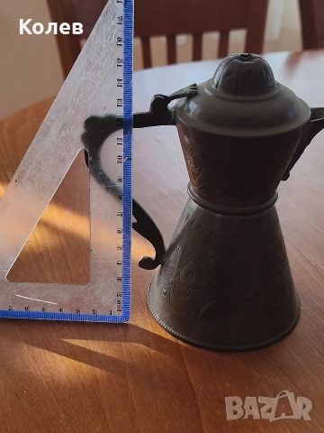 Стар меден съд, снимка 2 - Антикварни и старинни предмети - 54337893