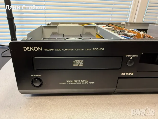 CD ресивър Denon RCD-100, снимка 14 - Ресийвъри, усилватели, смесителни пултове - 55319722