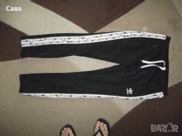 Долнища ADIDAS  дамски,М-Л, снимка 2 - Спортни екипи - 54634394