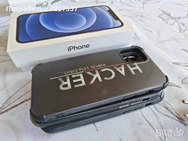 Apple iPhone 12, 128GB, Black/Черен, добро състояние + подаръци, снимка 6 - Apple iPhone - 54825458