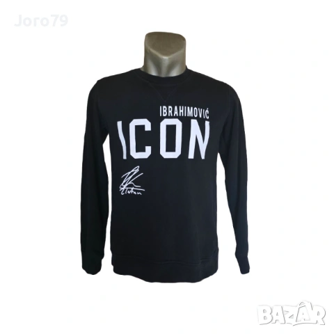 DSQUARED2 X Zlatan Ibrahimovic ICON  Мъжки Суичър Горница Раз.S, снимка 2 - Суичъри - 54389357