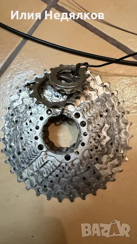 Лот от Shimano Deore 3x10, снимка 2 - Части за велосипеди - 55338395