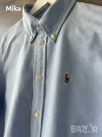 Мъжка риза Polo Ralph Lauren M размер, снимка 3 - Ризи - 54909052