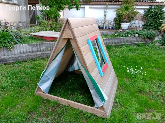 Детска дървена къщичка на Промоция за 110 €.,вместо 125 €.!, снимка 3 - Други - 54747227